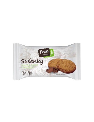 Galletas de avena con chocolate