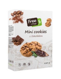 Mini galletas con chocolate...